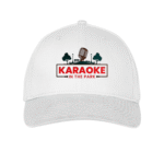 KARAOKE IN THE PARK WHITE HAT