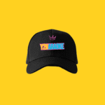 Y2KARAOKE BLACK KING HAT